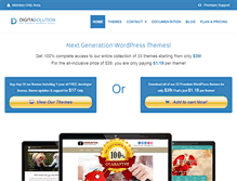 Tablet Screenshot of digitasolution.com
